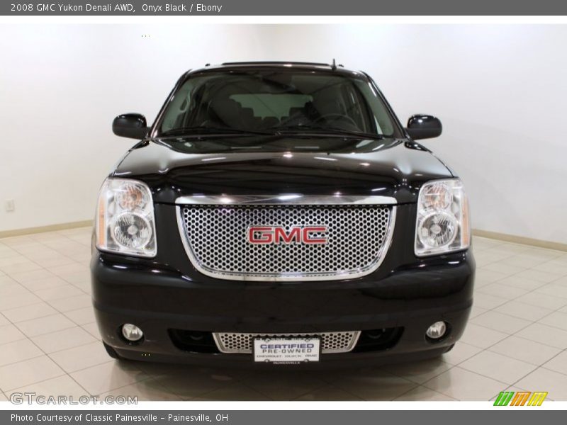 Onyx Black / Ebony 2008 GMC Yukon Denali AWD