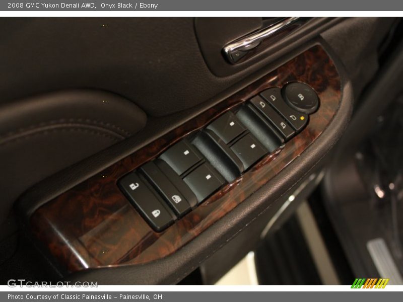 Onyx Black / Ebony 2008 GMC Yukon Denali AWD