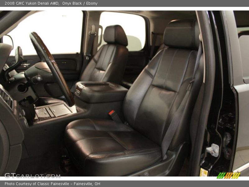 Onyx Black / Ebony 2008 GMC Yukon Denali AWD