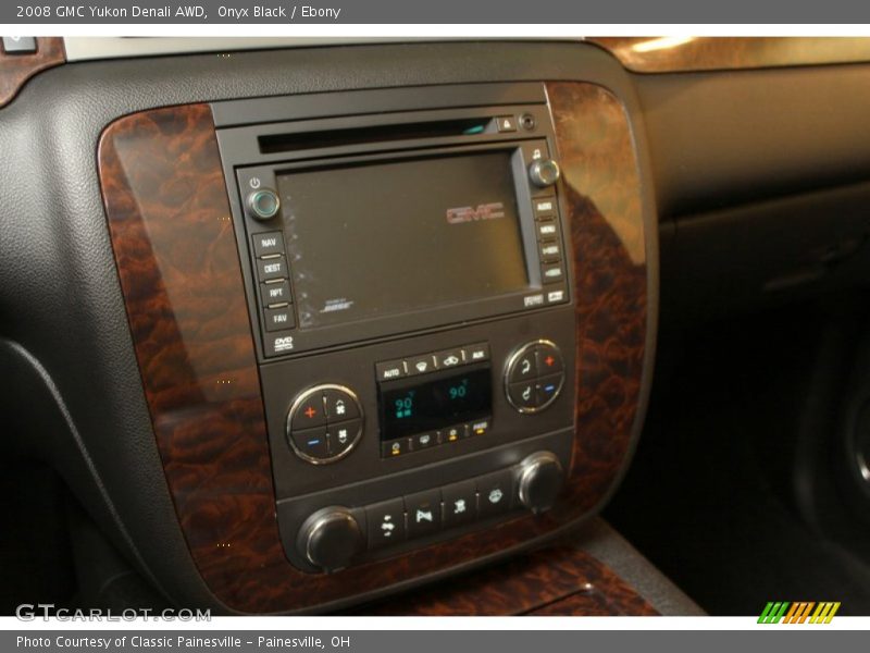 Onyx Black / Ebony 2008 GMC Yukon Denali AWD