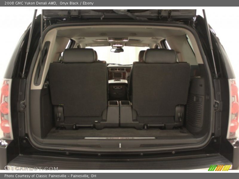 Onyx Black / Ebony 2008 GMC Yukon Denali AWD