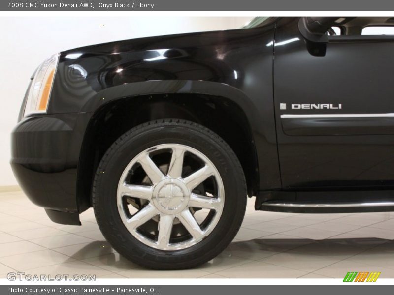 Onyx Black / Ebony 2008 GMC Yukon Denali AWD