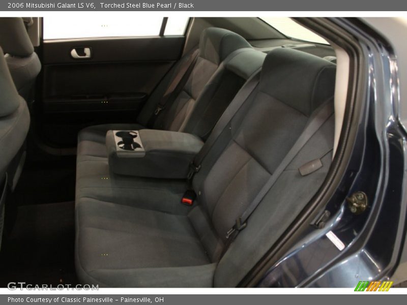 Torched Steel Blue Pearl / Black 2006 Mitsubishi Galant LS V6