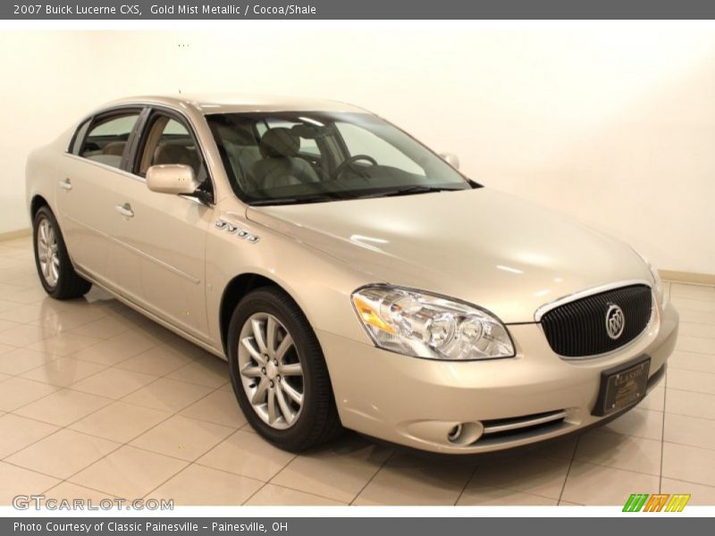 Gold Mist Metallic / Cocoa/Shale 2007 Buick Lucerne CXS