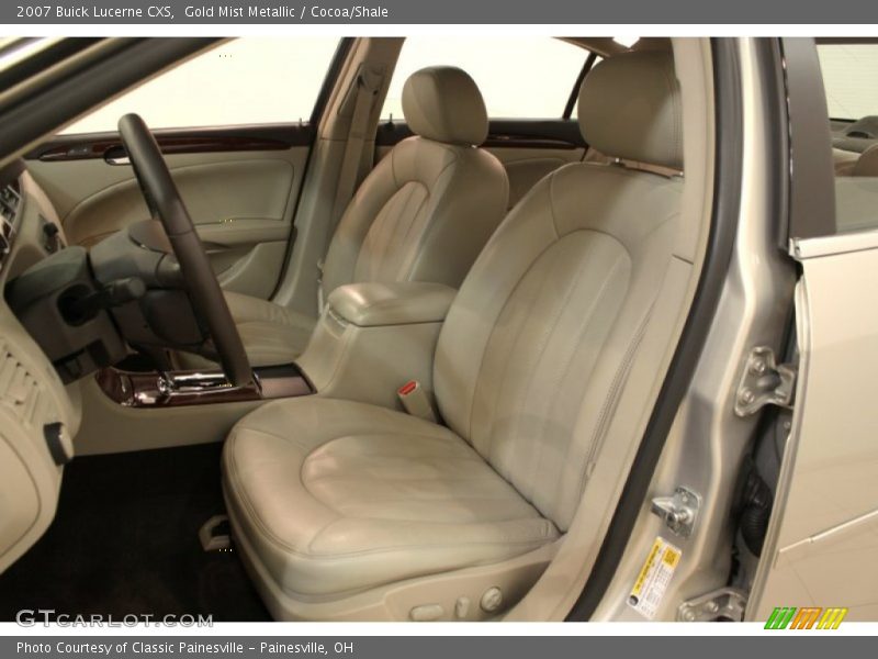 Gold Mist Metallic / Cocoa/Shale 2007 Buick Lucerne CXS