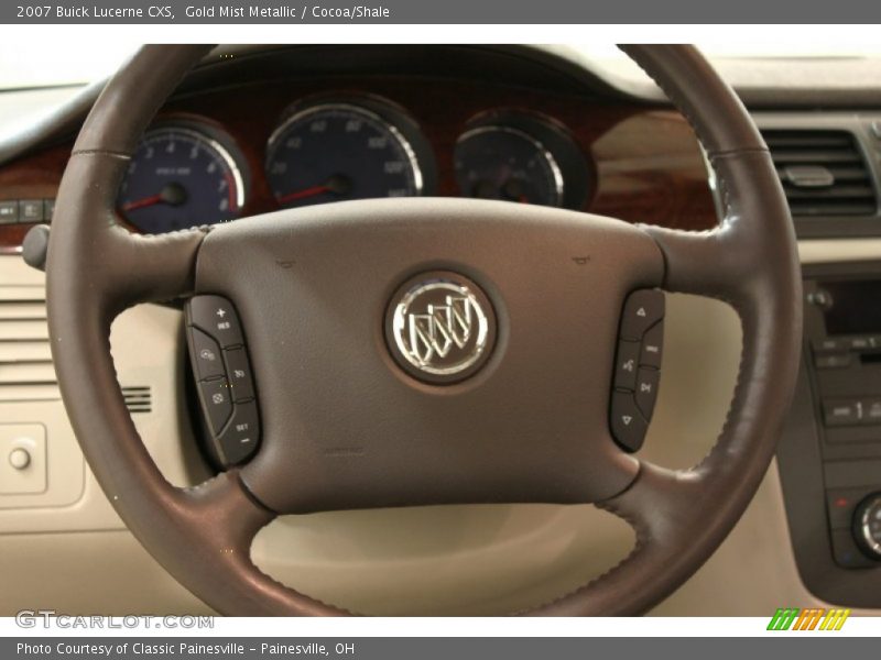 Gold Mist Metallic / Cocoa/Shale 2007 Buick Lucerne CXS