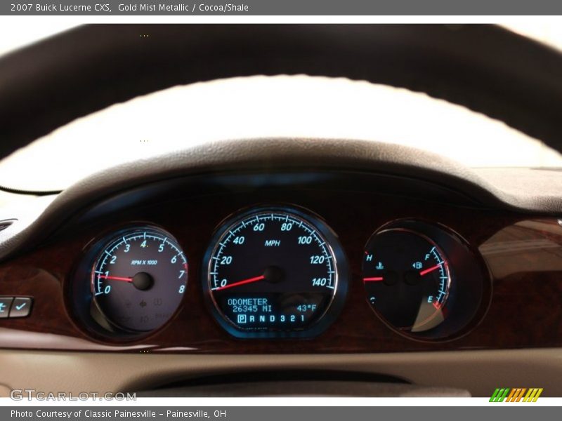 Gold Mist Metallic / Cocoa/Shale 2007 Buick Lucerne CXS