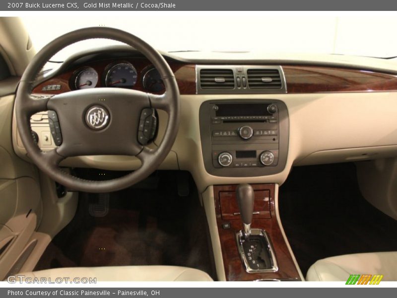 Gold Mist Metallic / Cocoa/Shale 2007 Buick Lucerne CXS