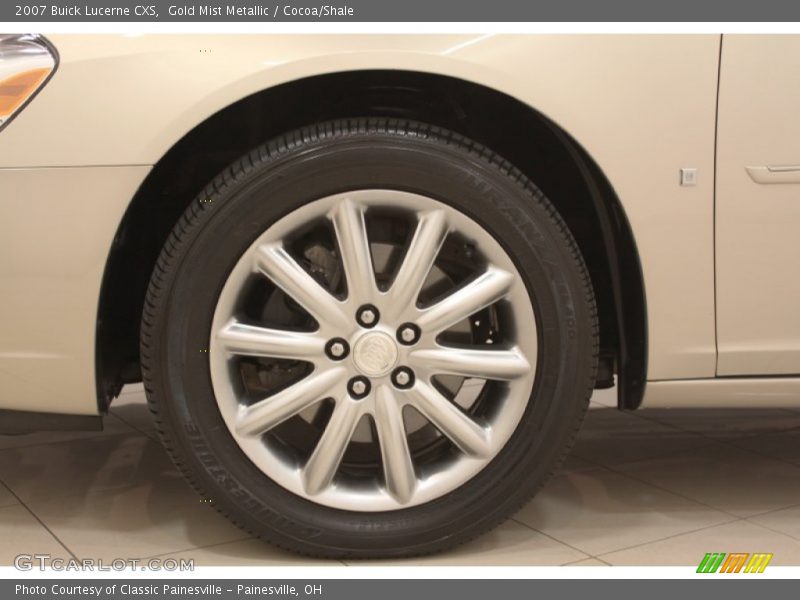 Gold Mist Metallic / Cocoa/Shale 2007 Buick Lucerne CXS