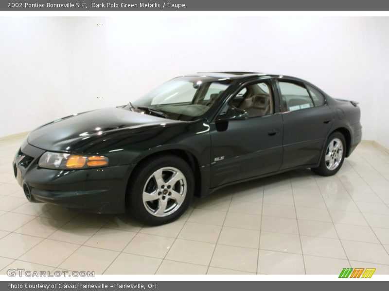 Dark Polo Green Metallic / Taupe 2002 Pontiac Bonneville SLE