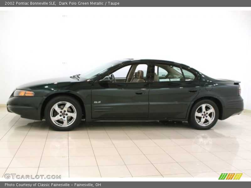 Dark Polo Green Metallic / Taupe 2002 Pontiac Bonneville SLE