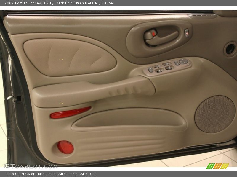 Dark Polo Green Metallic / Taupe 2002 Pontiac Bonneville SLE