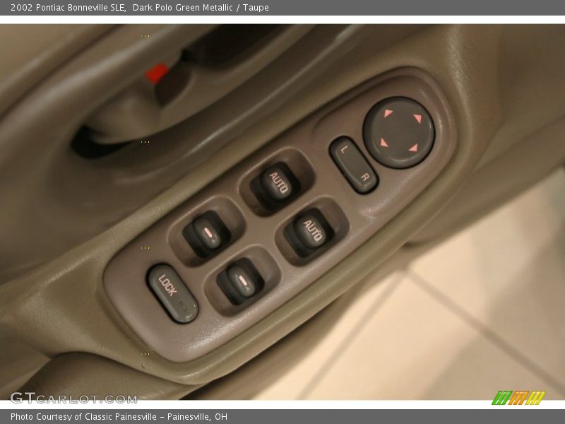 Dark Polo Green Metallic / Taupe 2002 Pontiac Bonneville SLE
