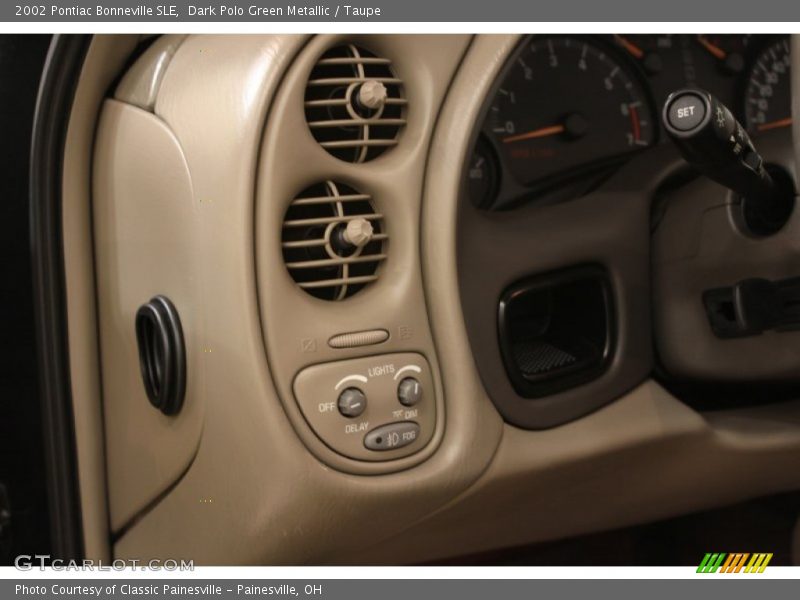 Dark Polo Green Metallic / Taupe 2002 Pontiac Bonneville SLE