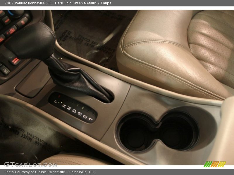 Dark Polo Green Metallic / Taupe 2002 Pontiac Bonneville SLE