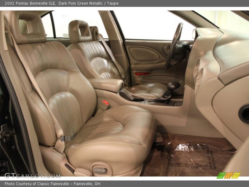 Dark Polo Green Metallic / Taupe 2002 Pontiac Bonneville SLE
