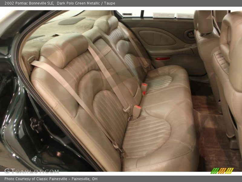 Dark Polo Green Metallic / Taupe 2002 Pontiac Bonneville SLE
