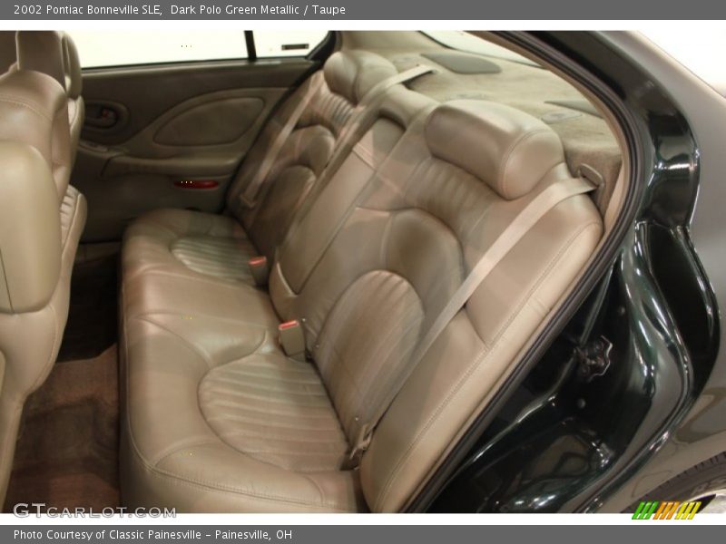Dark Polo Green Metallic / Taupe 2002 Pontiac Bonneville SLE