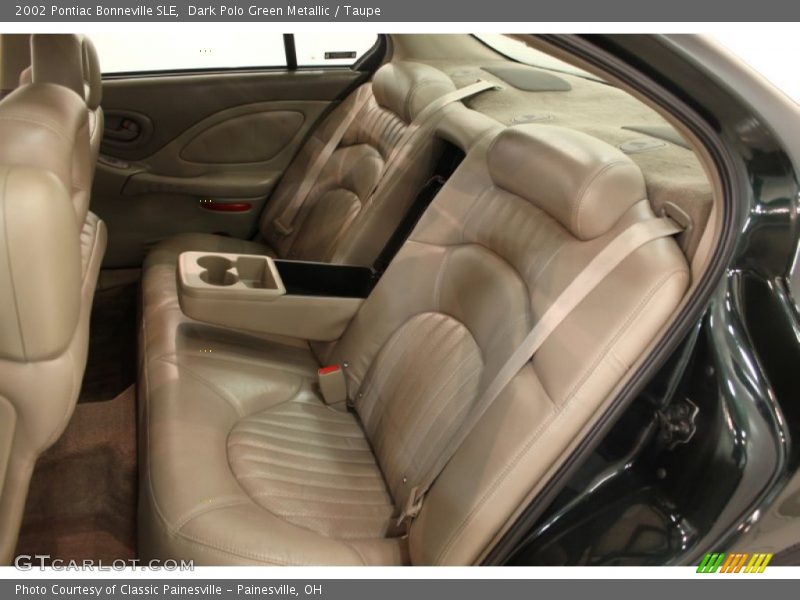 Dark Polo Green Metallic / Taupe 2002 Pontiac Bonneville SLE