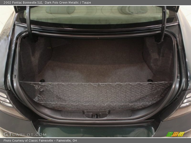 Dark Polo Green Metallic / Taupe 2002 Pontiac Bonneville SLE