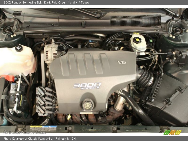 Dark Polo Green Metallic / Taupe 2002 Pontiac Bonneville SLE