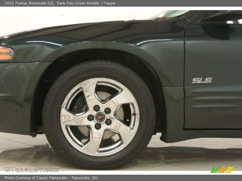 Dark Polo Green Metallic / Taupe 2002 Pontiac Bonneville SLE