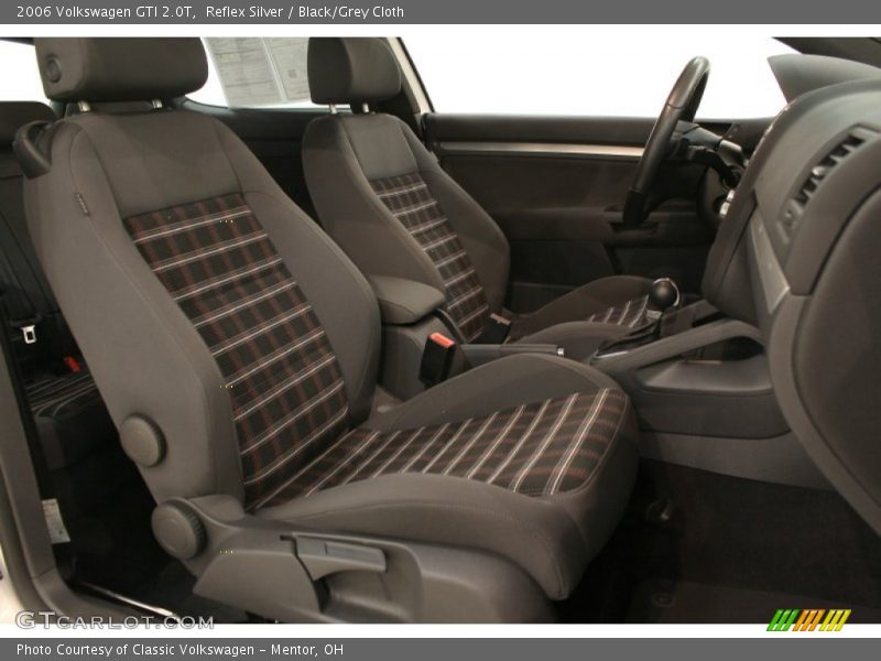 Reflex Silver / Black/Grey Cloth 2006 Volkswagen GTI 2.0T