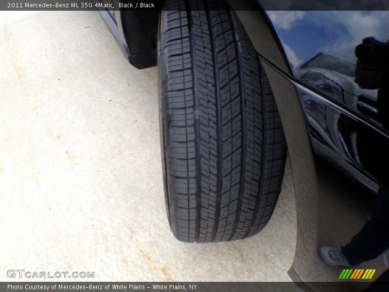 Black / Black 2011 Mercedes-Benz ML 350 4Matic