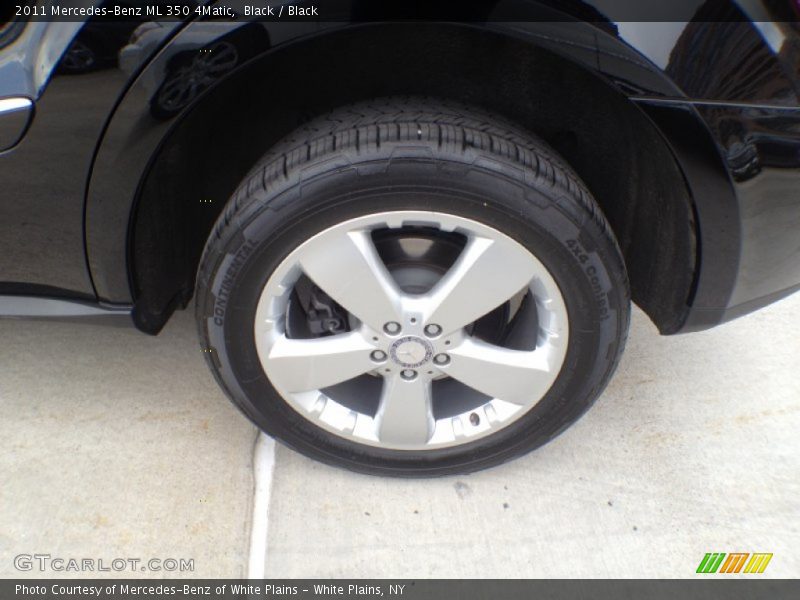 Black / Black 2011 Mercedes-Benz ML 350 4Matic