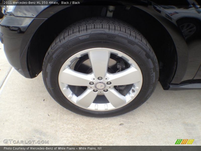 Black / Black 2011 Mercedes-Benz ML 350 4Matic
