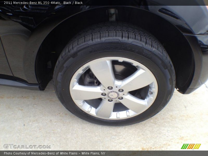Black / Black 2011 Mercedes-Benz ML 350 4Matic