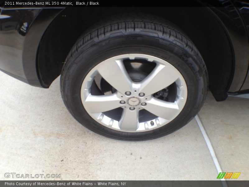 Black / Black 2011 Mercedes-Benz ML 350 4Matic