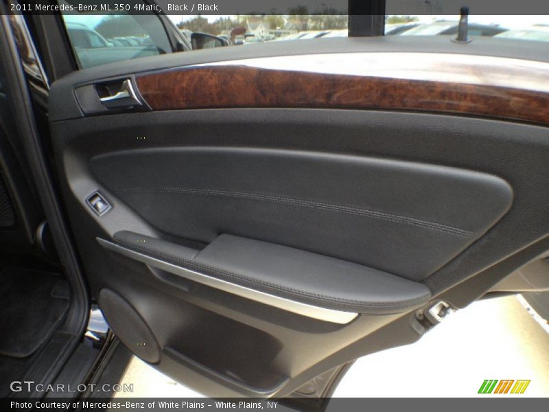 Black / Black 2011 Mercedes-Benz ML 350 4Matic