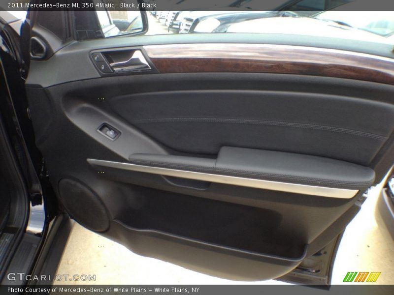 Black / Black 2011 Mercedes-Benz ML 350 4Matic