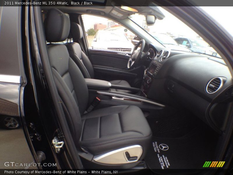 Black / Black 2011 Mercedes-Benz ML 350 4Matic