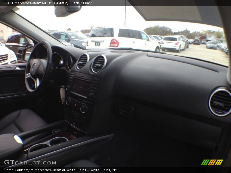 Black / Black 2011 Mercedes-Benz ML 350 4Matic
