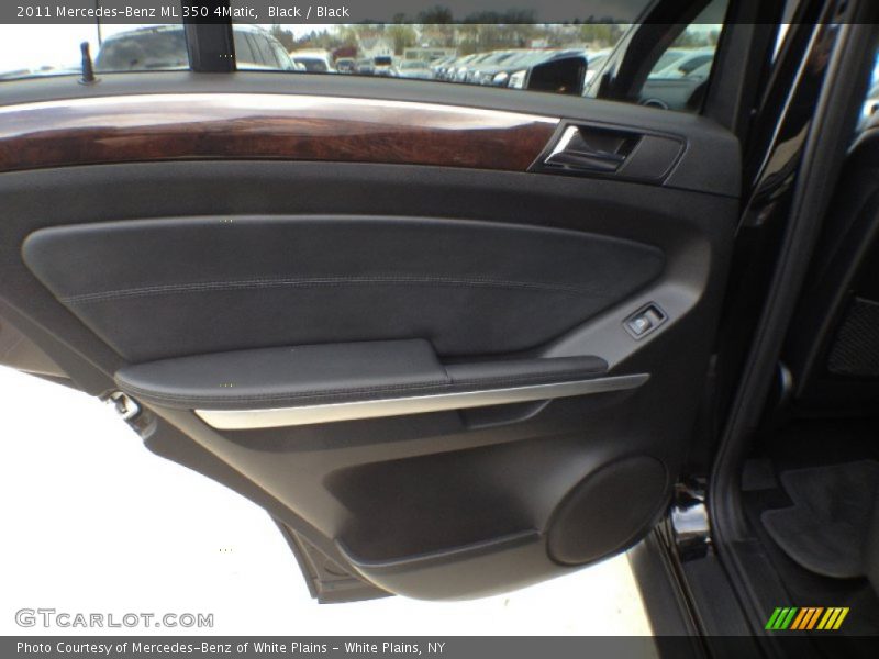 Black / Black 2011 Mercedes-Benz ML 350 4Matic