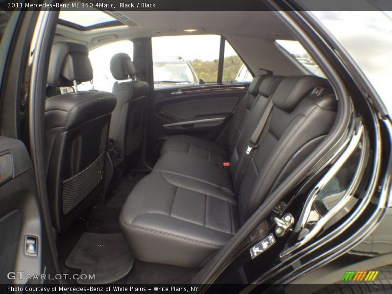 Black / Black 2011 Mercedes-Benz ML 350 4Matic