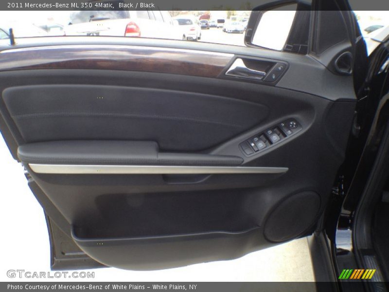 Black / Black 2011 Mercedes-Benz ML 350 4Matic