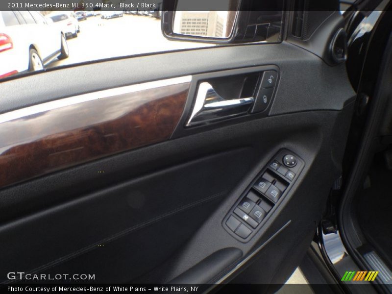 Black / Black 2011 Mercedes-Benz ML 350 4Matic