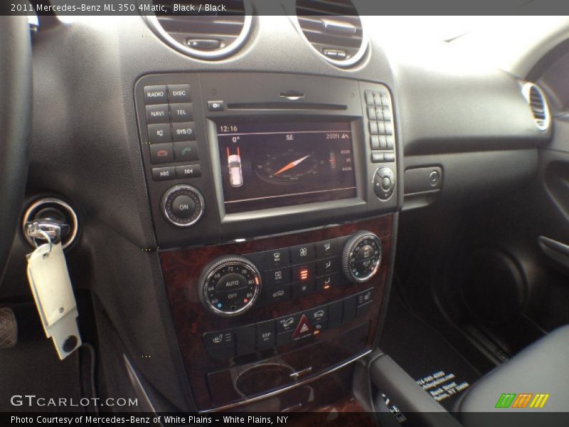 Black / Black 2011 Mercedes-Benz ML 350 4Matic