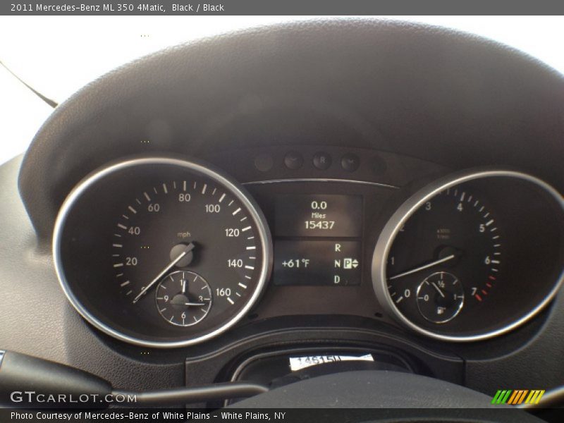 Black / Black 2011 Mercedes-Benz ML 350 4Matic