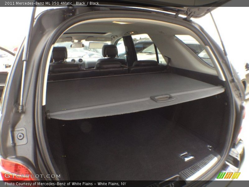 Black / Black 2011 Mercedes-Benz ML 350 4Matic