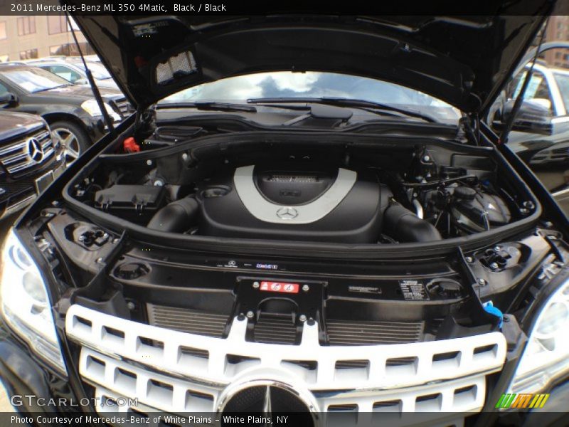 Black / Black 2011 Mercedes-Benz ML 350 4Matic
