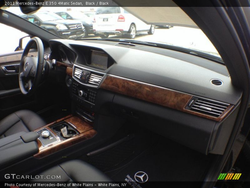 Black / Black 2011 Mercedes-Benz E 350 4Matic Sedan