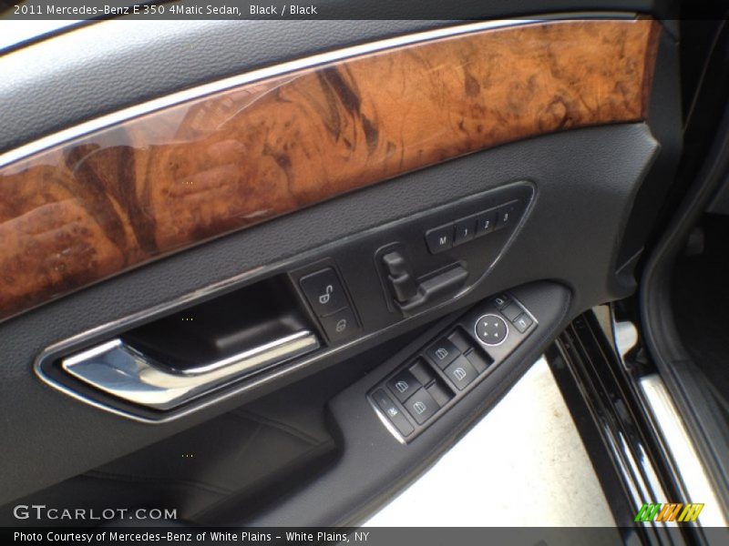Black / Black 2011 Mercedes-Benz E 350 4Matic Sedan