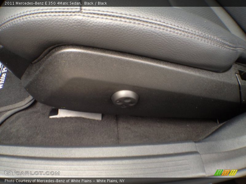 Black / Black 2011 Mercedes-Benz E 350 4Matic Sedan