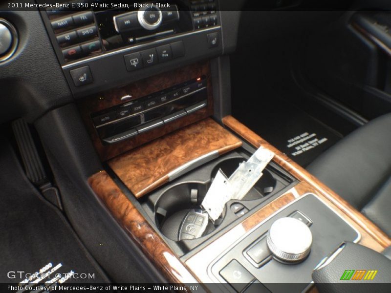 Black / Black 2011 Mercedes-Benz E 350 4Matic Sedan