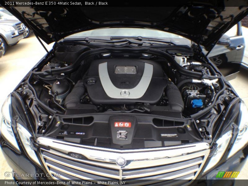 Black / Black 2011 Mercedes-Benz E 350 4Matic Sedan