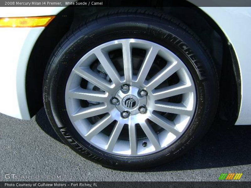 White Suede / Camel 2008 Mercury Milan I4 Premier